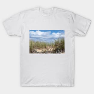 Light Green Grasses and Clouds! T-Shirt